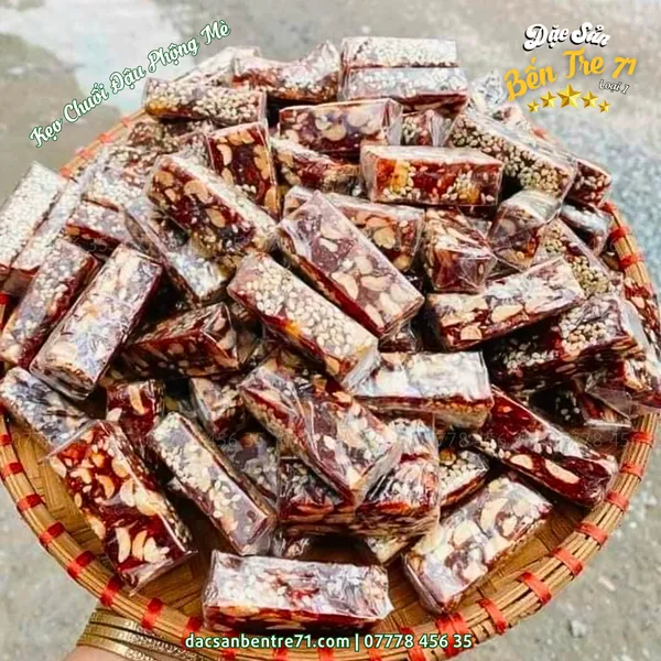 Kẹo Chuối Đậu Phộng Mè | Đặc Sản Bến Tre 71