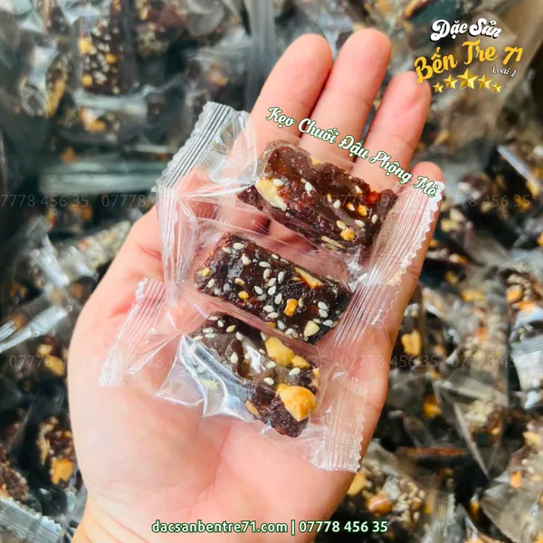 Kẹo Chuối Đậu Phộng Mè | Đặc Sản Bến Tre 71