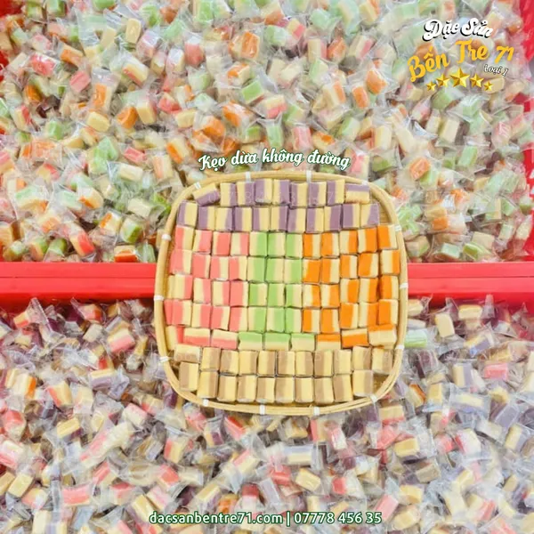 Kẹo Dừa Không Đường | Đặc Sản Bến Tre 71