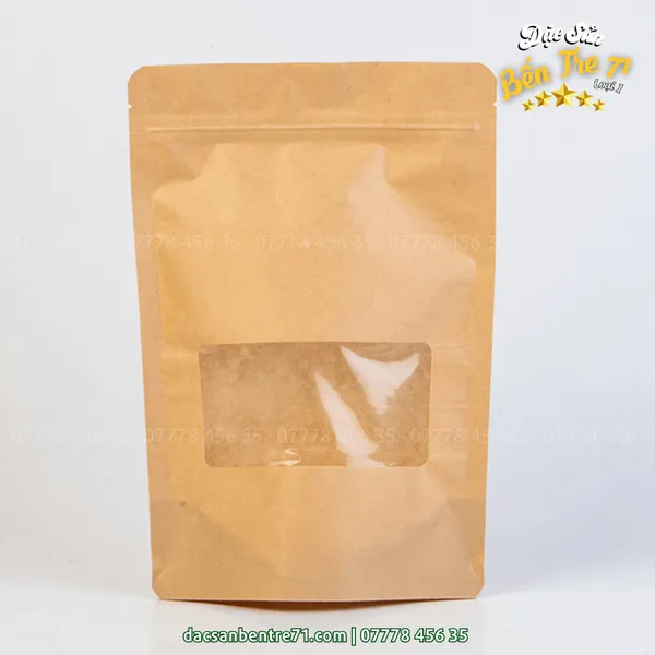 Túi Zip Giấy Có Cửa Sổ