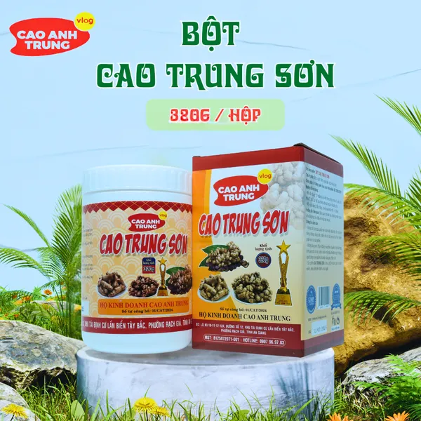 BỘT CAO TRUNG SƠN Lớn 320g