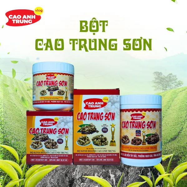 BỘT CAO TRUNG SƠN Nhỏ 150g