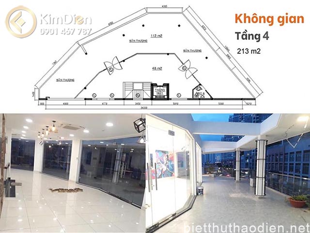 Cho thuê nhà nguyên căn đường Mai Chí Thọ tiện làm văn phòng nhà hàng (2)