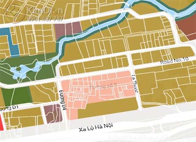 ban dat khu thao dien tien xay van phong biet thu