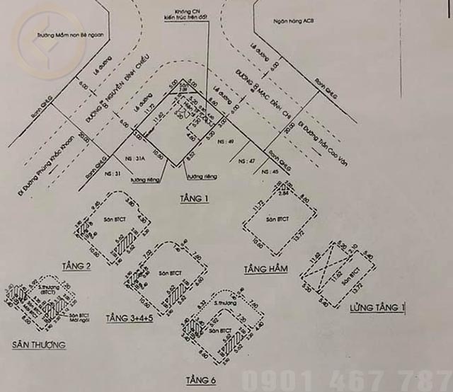 ban nha duong nguyen dinh chieu quan 1