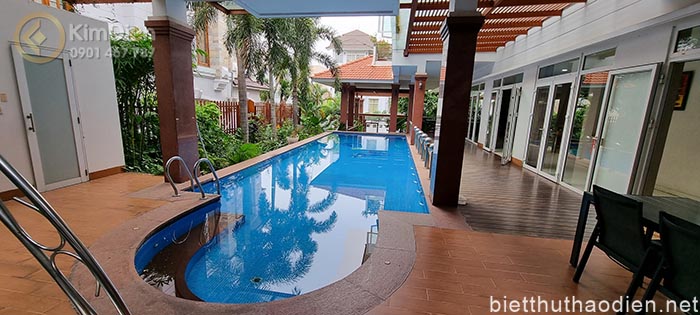 cho thue biet thu thao dien full noi that khu compound