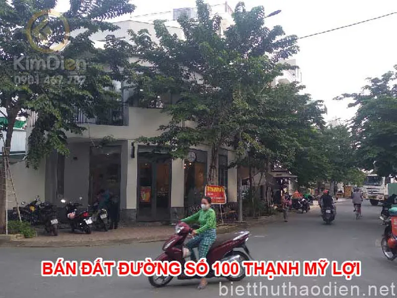 Bán đất đường số 100 Thạnh Mỹ Lợi