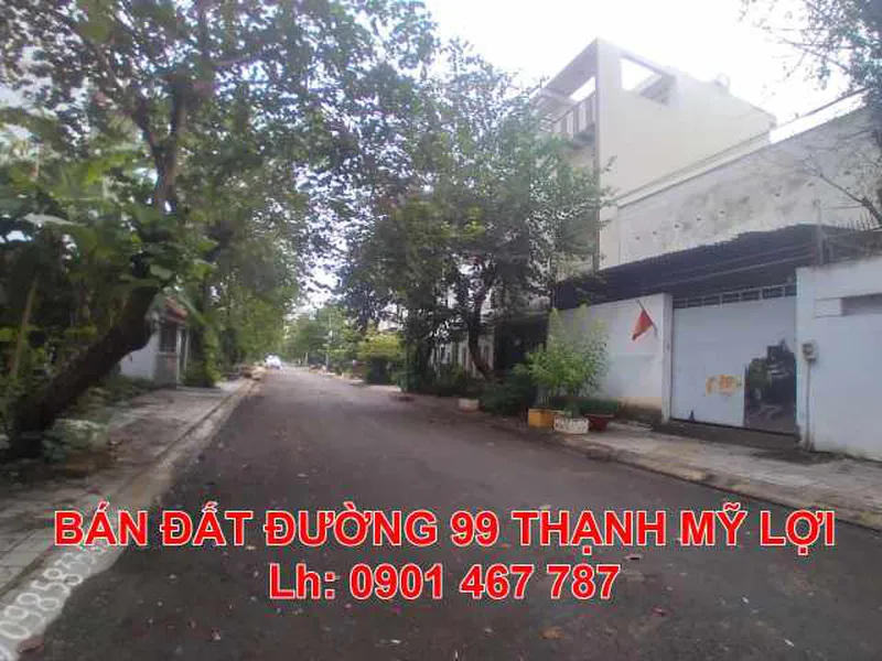 Bán đất đường số 99 Thạnh Mỹ Lợi quận 2