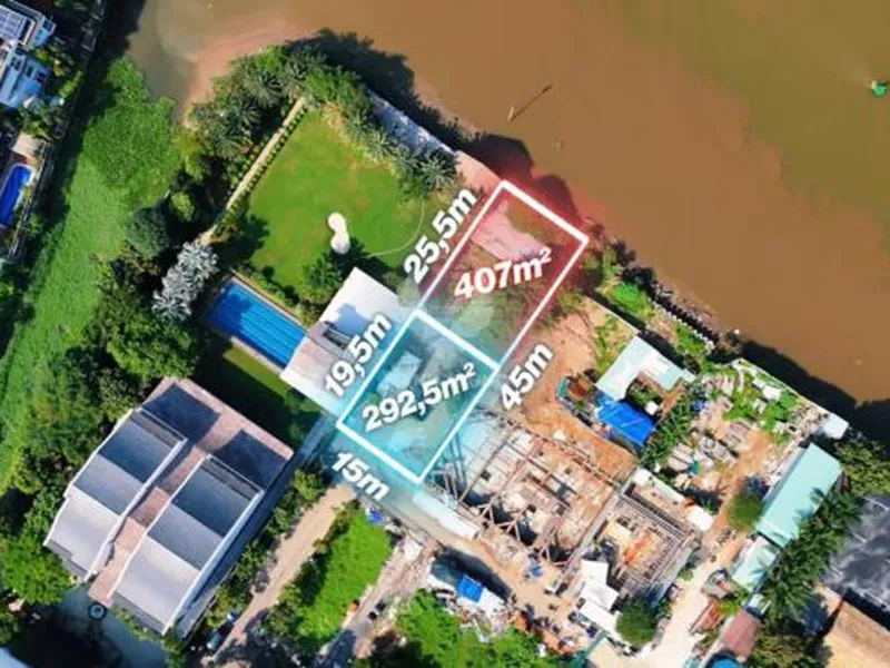 Bán đất Thảo Điền mặt tiền sông Sài Gòn Quận 2