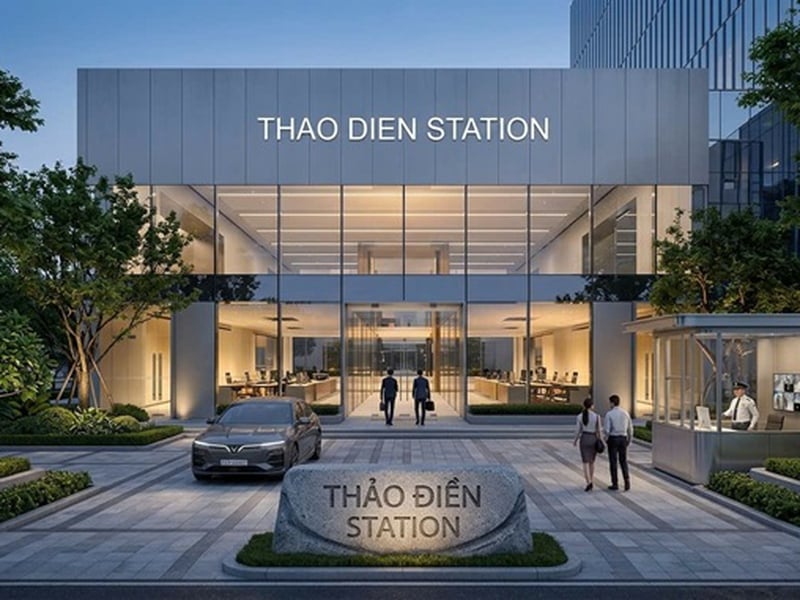 CHO THUÊ TÒA NHÀ MẶT TIỀN THẢO ĐIỀN STATION SỐ 175 XA LỘ HÀ NỘI VỊ TRÍ VÀNG NGAY GA METRO THẢO ĐIỀN
