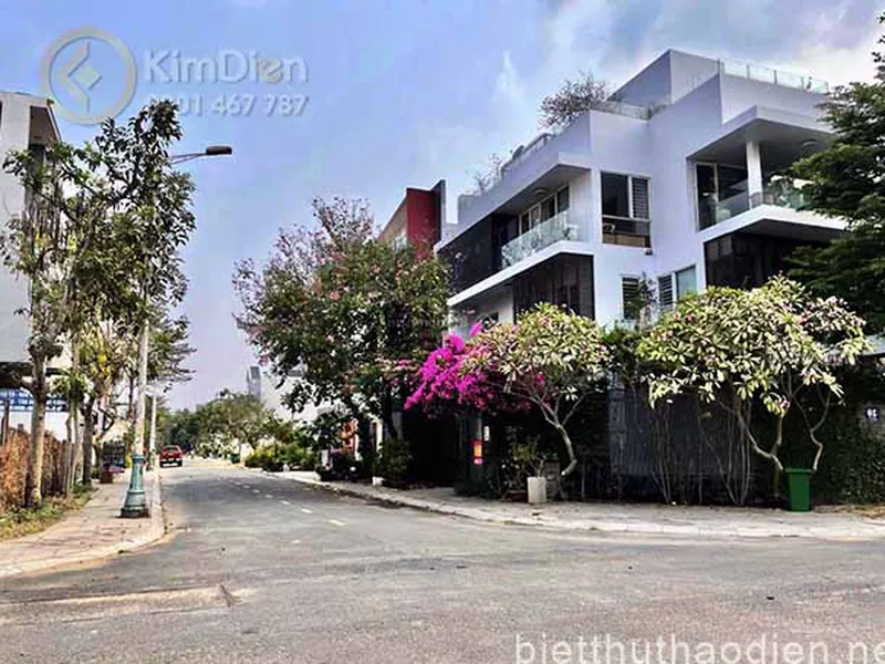 Bán Biệt Thự 2 Mặt Tiền Khu Villa Thủ Thiêm Quận 2
