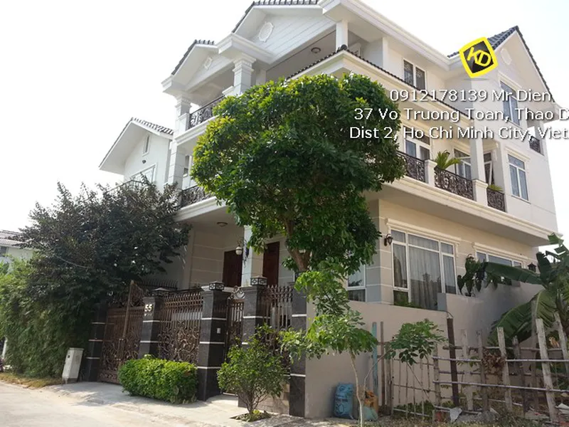 Bán biệt thự đẹp Thảo Điền Quận 2 giá rẻ 12.5 tỷ