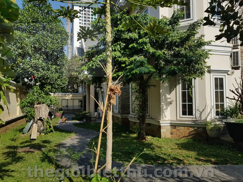 Bán biệt thự đường 10 Thảo Điền Quận 2 xây cao tầng