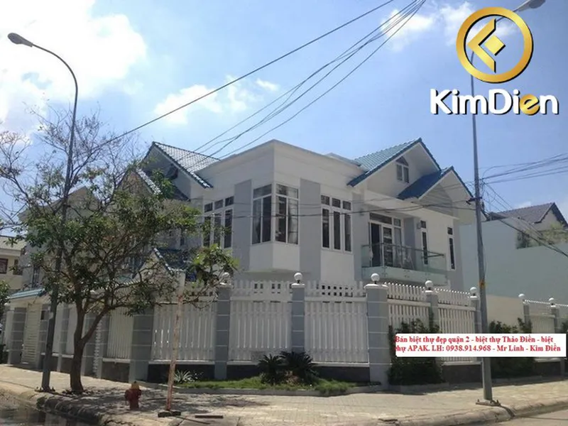 Bán biệt thự hồ bơi sân vườn đẹp quận 2