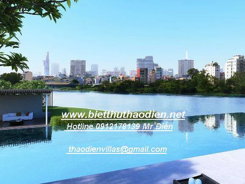 Bán biệt thự sông Sài Gòn Thảo Điền Quận 2