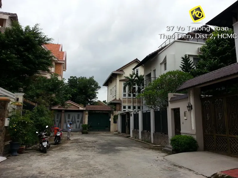 Bán biệt thự Thảo Điền khu villa Fideco