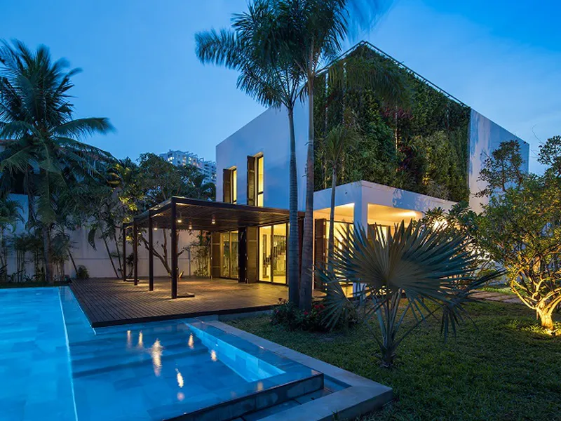 BÁN BIỆT THỰ THẢO ĐIỀN MỚI HIỆN ĐẠI TRONG KHU COMPOUND