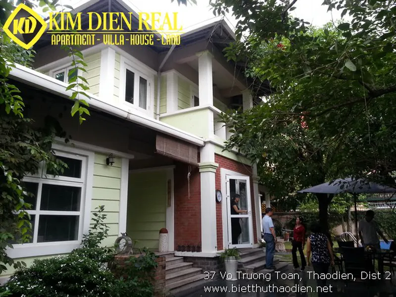Bán biệt thự trong khu an ninh yên tĩnh Thảo Điền Quận 2