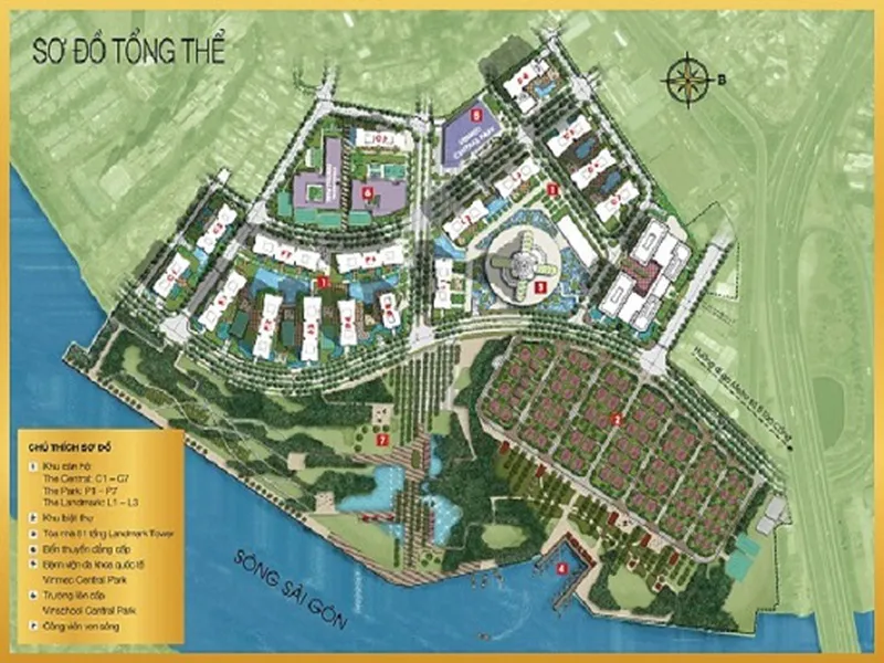 Căn hộ Vinhomes Central Park C1-2-3