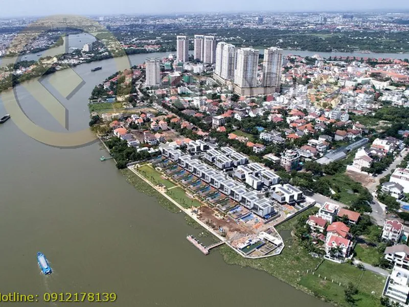 BÁN ĐẤT BỜ SÔNG SÀI GÒN MẶT TIỀN ĐƯỜNG NGUYỄN VĂN HƯỞNG THẢO ĐIỀN