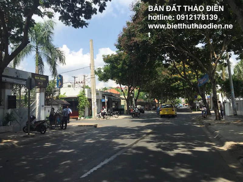 BÁN GẤP NHÀ ĐẤT ĐƯỜNG XUÂN THUỶ THẢO ĐIỀN QUẬN 2