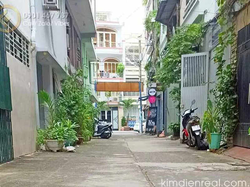 Bán Nhà 4 Tầng Đường Trần Quý Khoách Tân Định Quận 1
