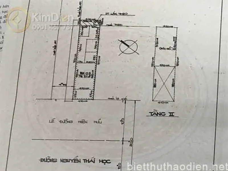 Bán Nhà 85m2 MT Đường Nguyễn Thái Học Quận 1
