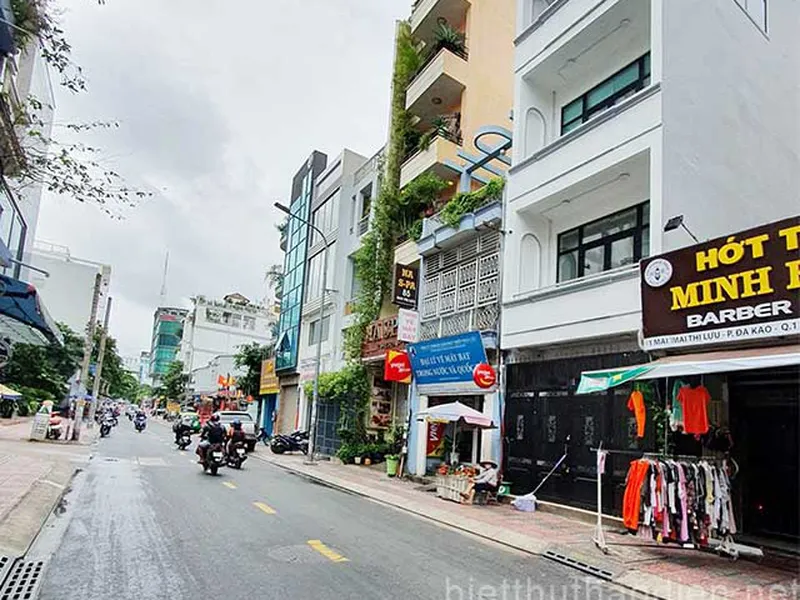 Bán Nhà Măt Tiền Đường Mai Thị Lựu P. Đa Kao Quận 1