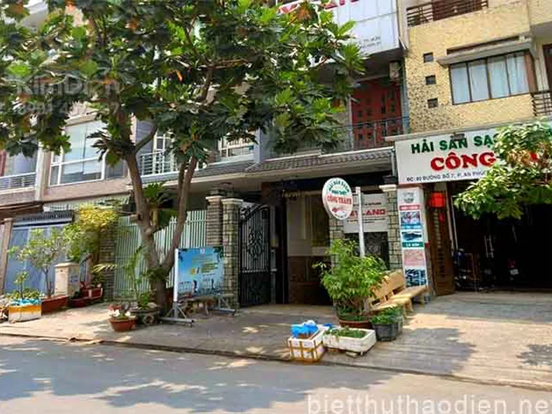 Bán Nhà Mặt Tiền Đường Nguyễn Quý Cảnh An Phú