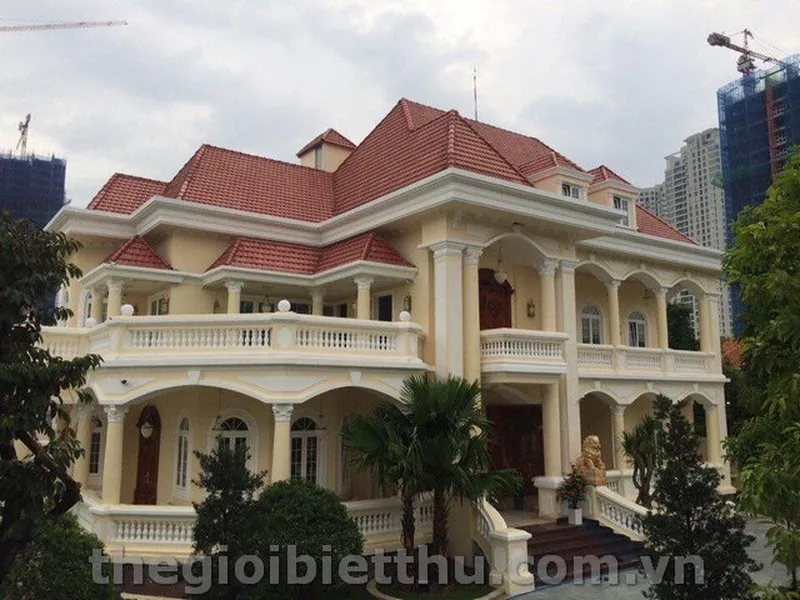 Biệt thự đẹp kiểu Pháp Thảo Điền thành phố Thủ Đức