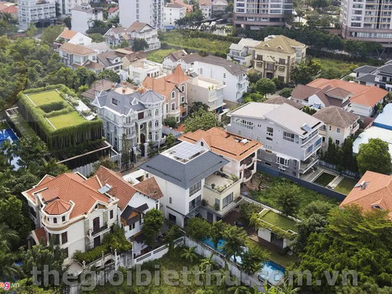 Biệt thự đường 10 Thảo Điền bán quy hoạch xây cao tầng