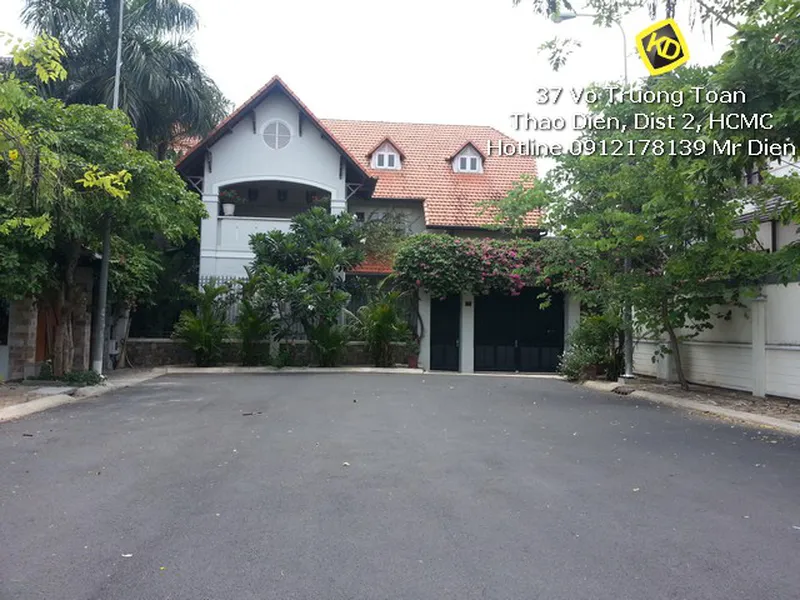 Biệt thự khu compound Thảo Điền Quận 2 giá 26 tỷ