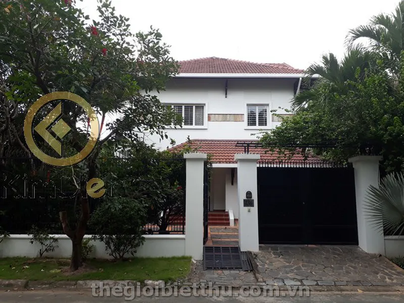 Biệt thự mặt tiền Nguyễn Văn Hưởng khu biệt thự cao cấp Thảo Điền 1