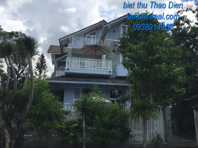 BIỆT THƯ THẢO ĐIỀN 1 CHO THUÊ GIÁ RẺ