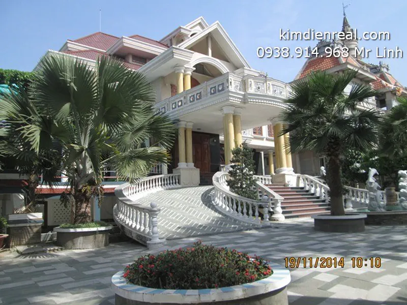 Biệt thự thảo điền kiểu pháp tuyệt đẹp cho thuê