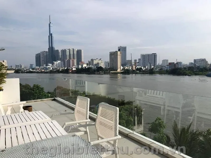 Cho thuê biệt thự bờ sông Eden Thảo Điền