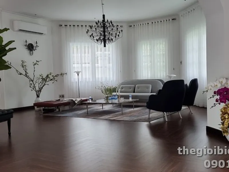 Cho thuê biệt thự đẹp mới khu Kim Sơn Thảo Điền 112 Nguyễn Văn Hưởng