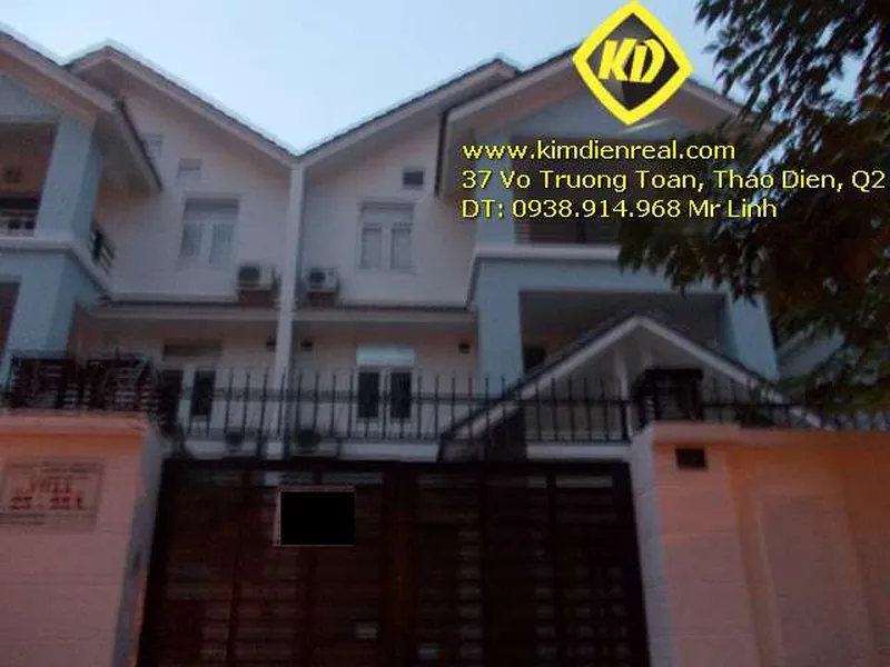 Cho thuê biệt thự đẹp Thảo Điền Quận 2