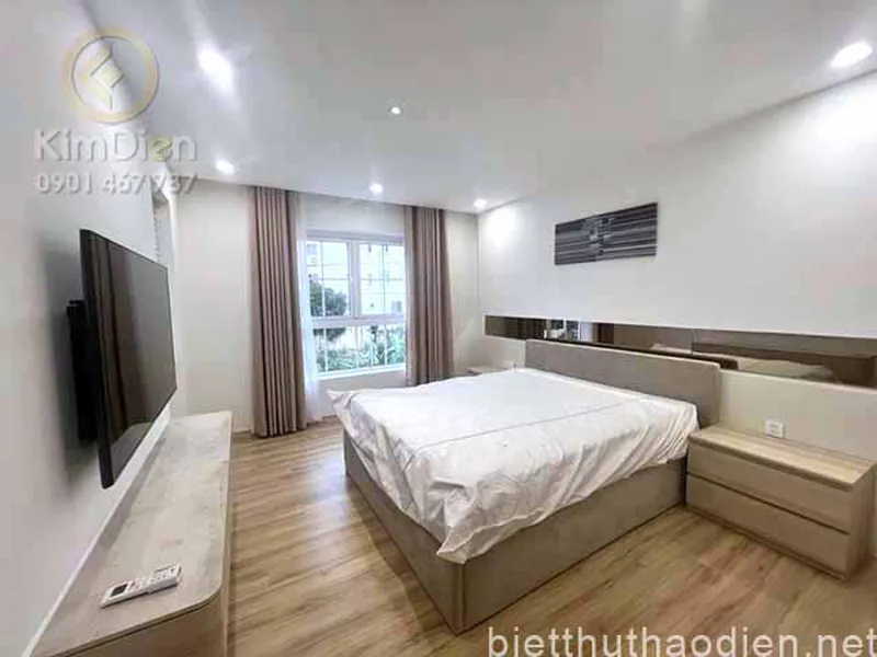 Cho Thuê Biệt Thự DT 160m2 Xây 2 Tầng Giá Rẻ 2000 $