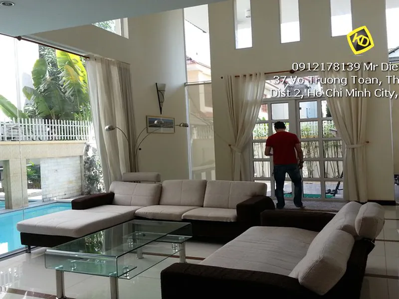 Cho thuê biệt thự Fideco Thảo Điền