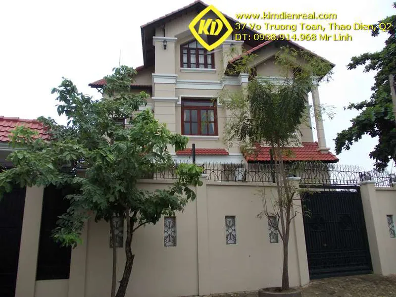 Cho thuê biệt thự hồ bơi sân vườn đẹp nhất Thảo Điền