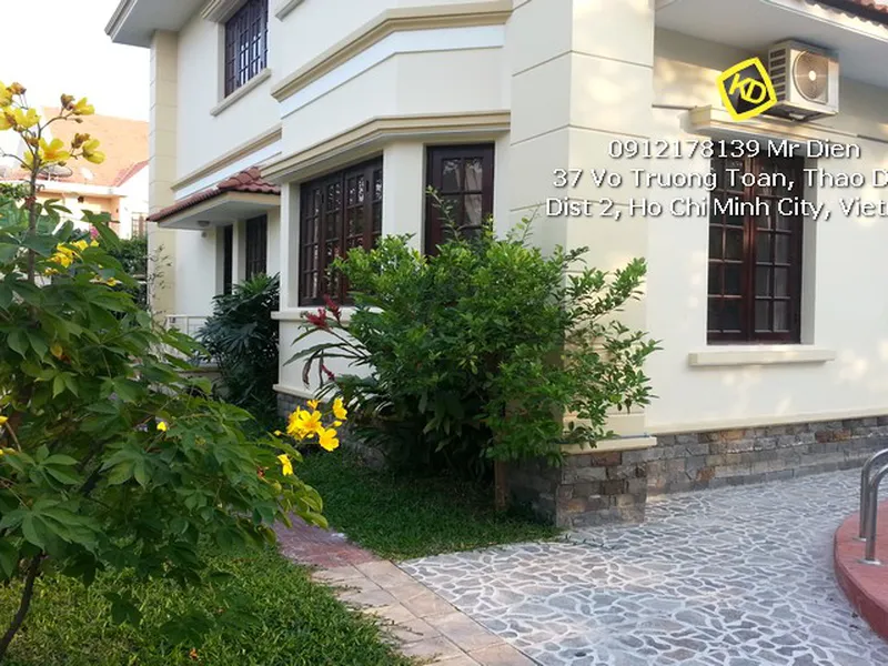Cho thuê biệt thự Thảo Điền đường Nguyễn Văn Hưởng vị trí tiện kinh doanh