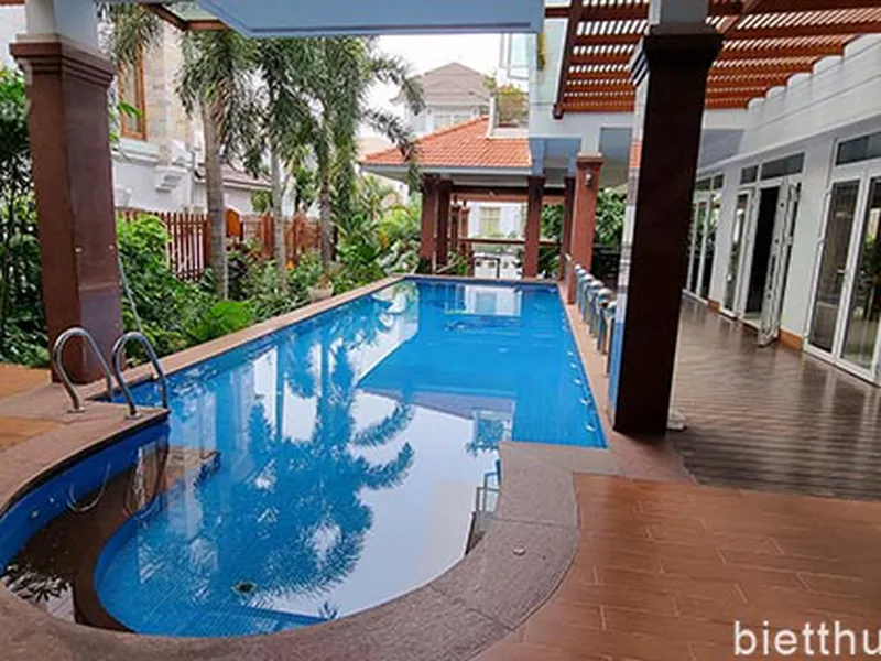 Cho Thuê Biệt Thự Thảo Điền Full Nội Thất Khu Compound