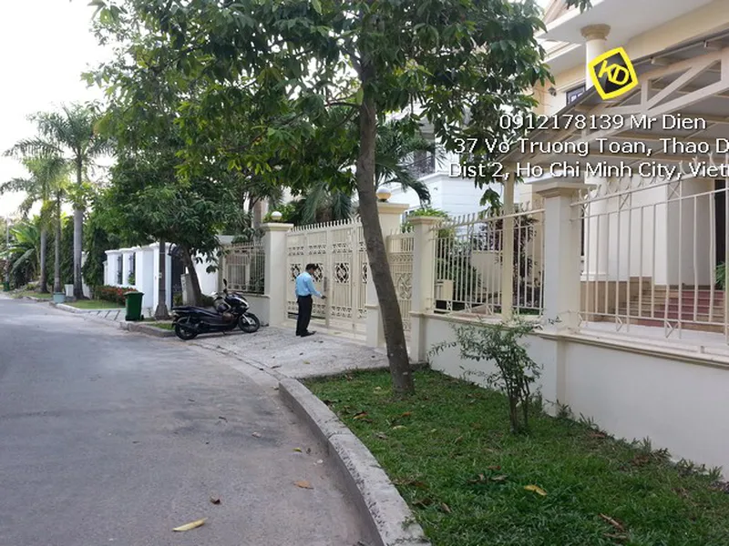 Cho thuê biệt thự Thảo Điền khu compound Phú Nhuận