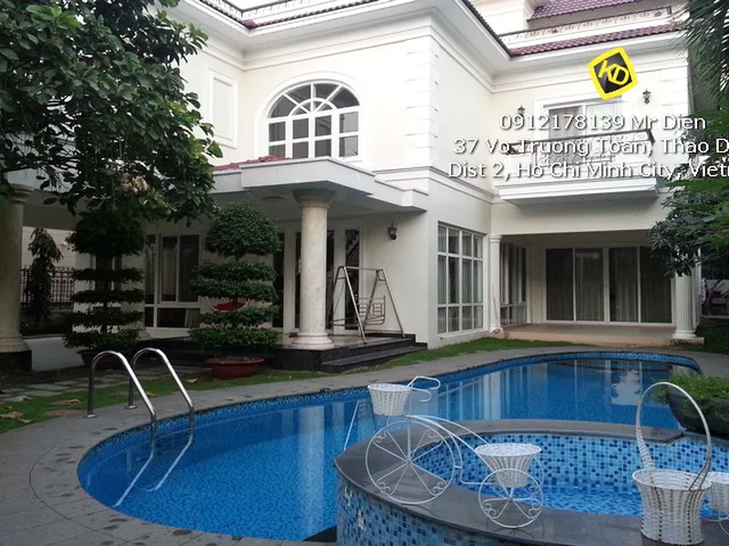 Cho thuê biệt thự Thảo Điền Quận 2