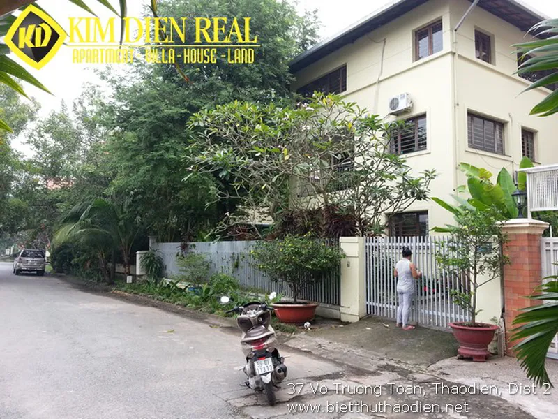 Cho thuê Biệt thự Thảo Điền trong compound an ninh 24/24