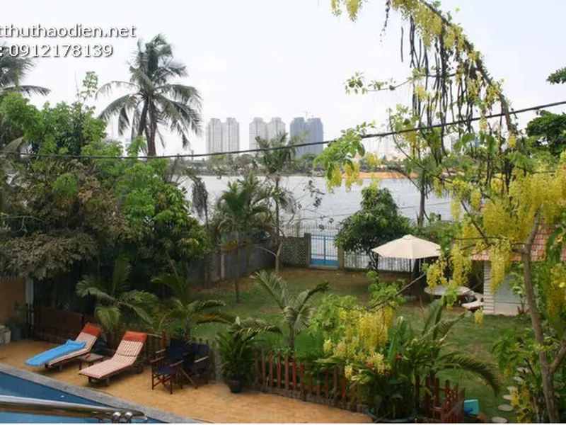 CHO THUÊ VILLA MẶT SÔNG THẢO ĐIÊN QUẬN 2