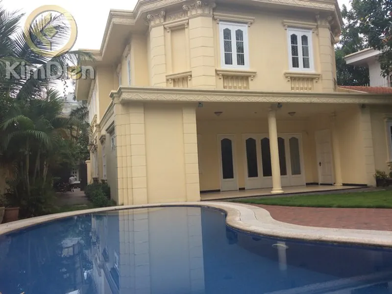 Cho thuê Villa Thảo Điền mặt tiền Tống Hữu Định