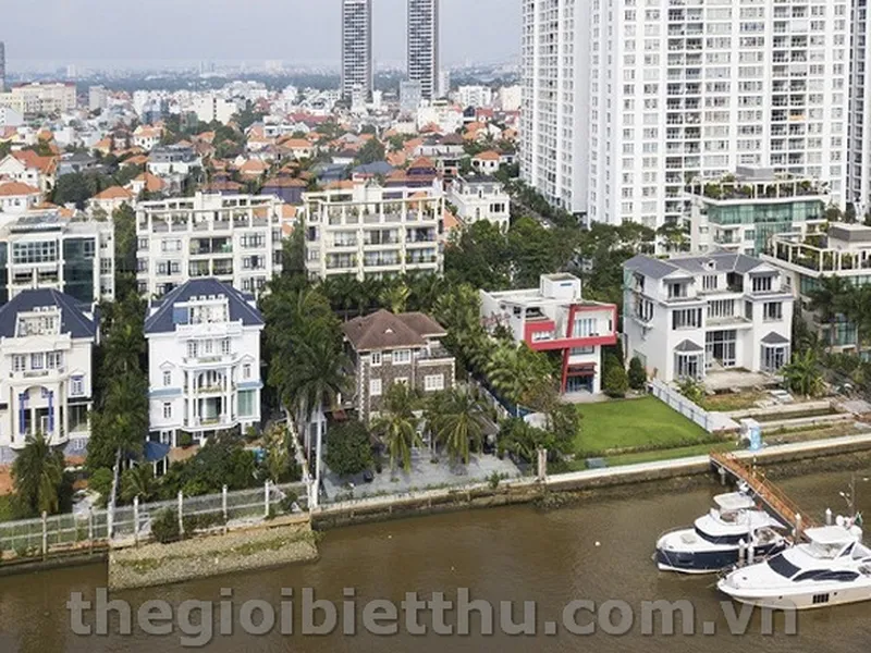 Đất ven sông biệt thự Thảo Điền thành phố Thủ Đức