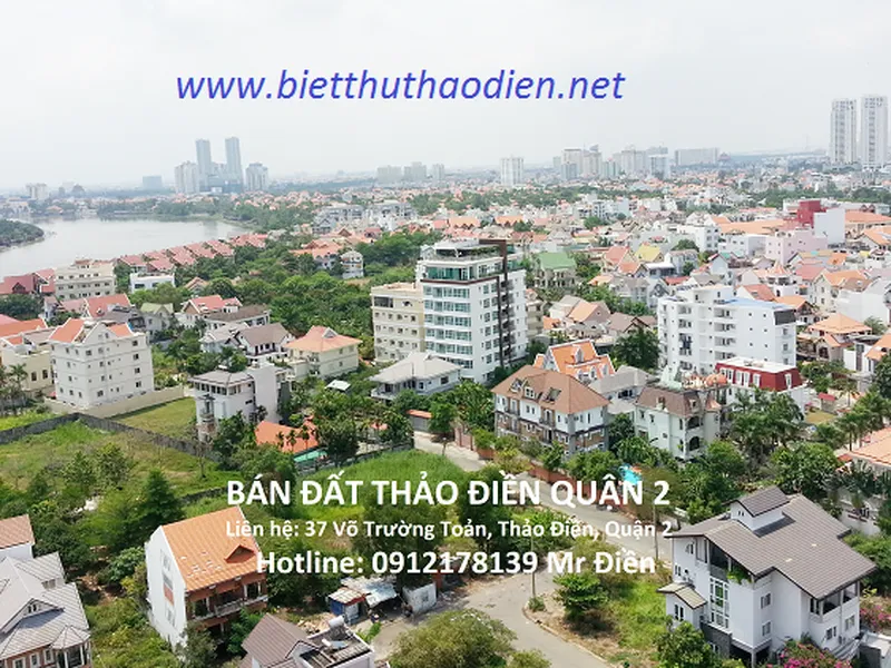 Dự án biệt thự Thảo Điền ven sông  Sài Gòn Quận 2